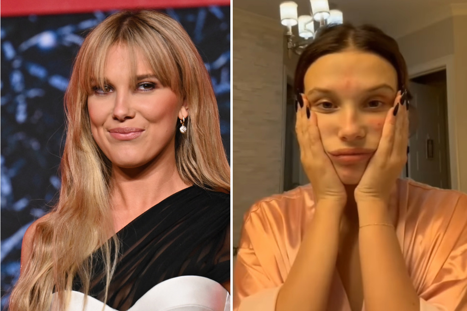 Millie Bobby Brown gets real about her "imperfections" in candid video