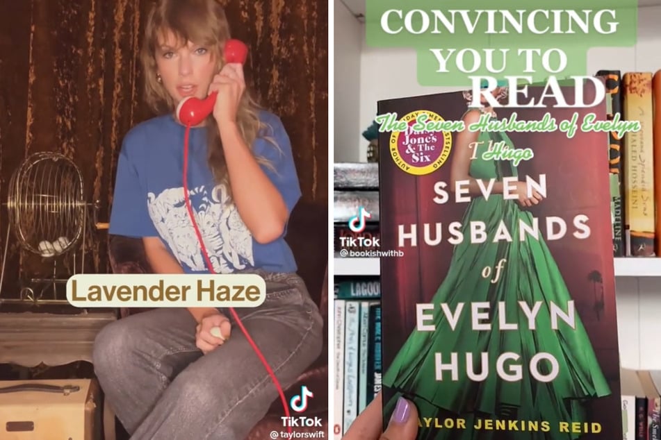 Swift's song Lavender Haze shares significant similarities with the romance in The Seven Husbands of Evelyn Hugo.