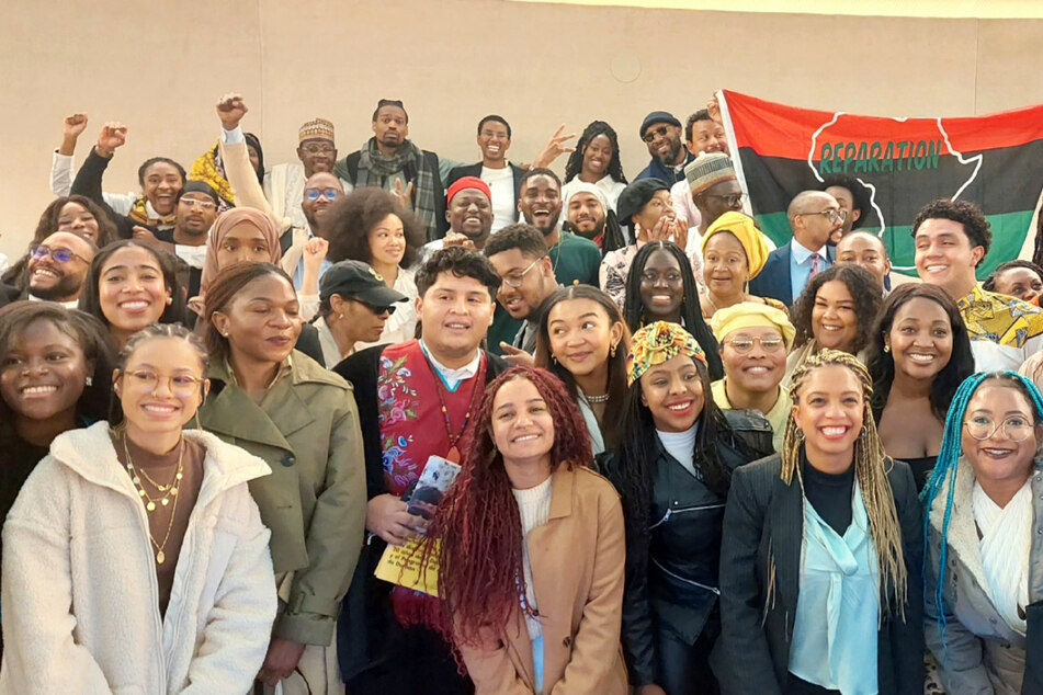 Youth representatives elevate demands for reparatory justice before the United Nations Permanent Forum on People of African Descent.