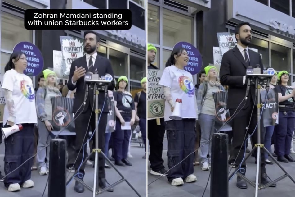 Zohran Mamdani pledges support for picketing NYC Starbucks workers: "I will be there with them"