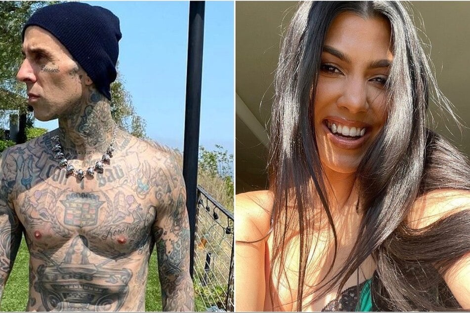 Snip snip! Did Kourtney Kardashian let Travis Barker chop her long locks?