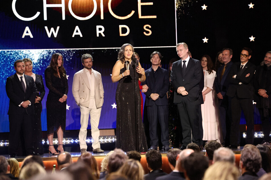 Oppenheimer wins big at Critics Choice Awards