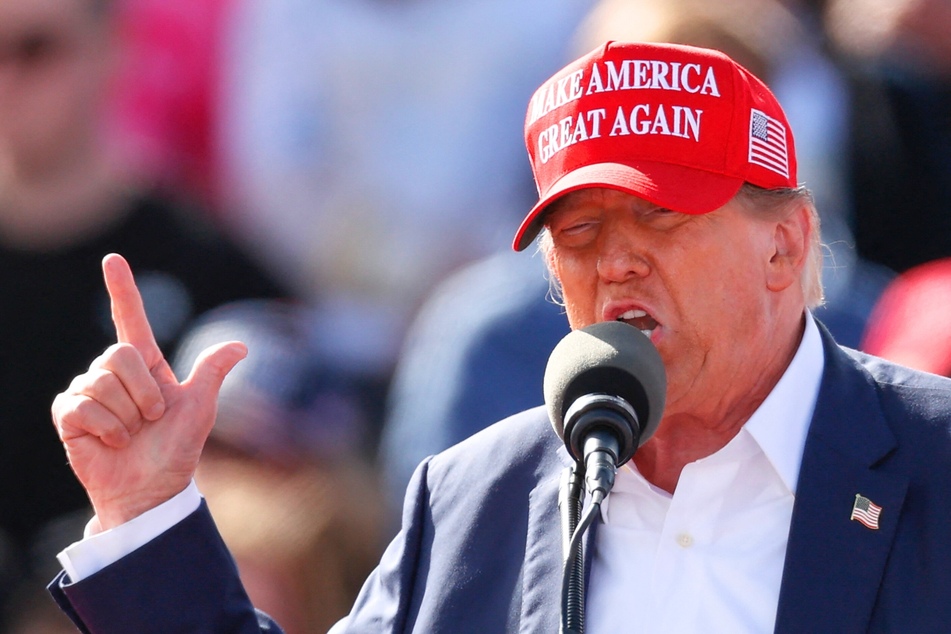 Former President Donald Trump has been attacking the daughter of the judge overseeing his New York hush money trial.