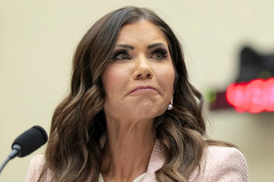 Secretary of Homeland Security Kristi Noem testifies during a House Judiciary Committee hearing on March 4. A new report claims federal documents show that Noem and the DHS secured a lucrative contract for a donor shortly before she left her role.