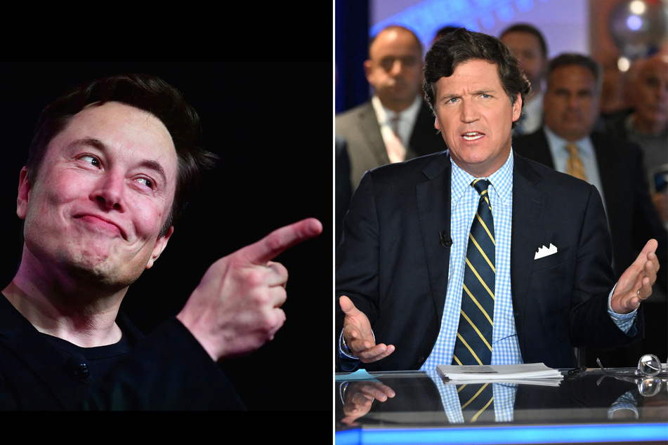Tucker Carlson kicks off new Twitter show, and Elon Musk approves
