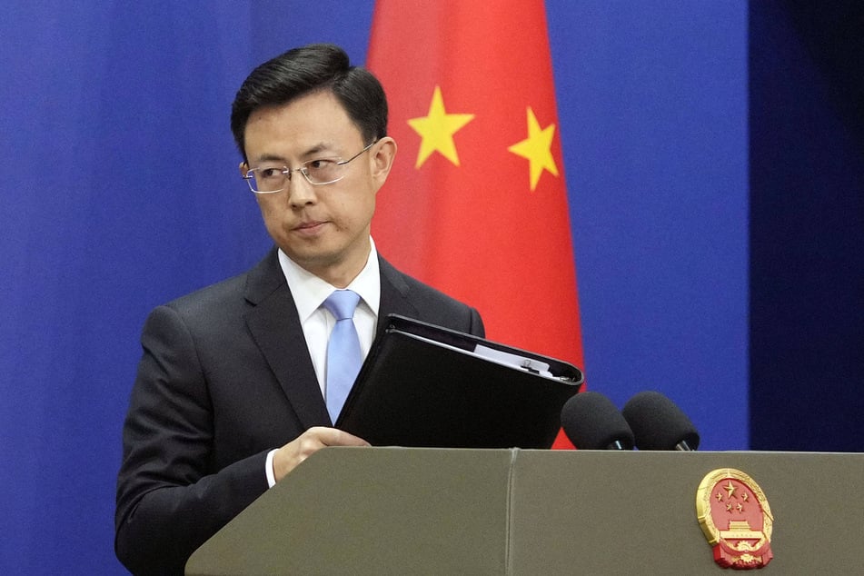 China's Foreign Ministry Spokesperson Guo Jiakun said that the senators' visit "harmed China's sovereignty and territorial integrity."