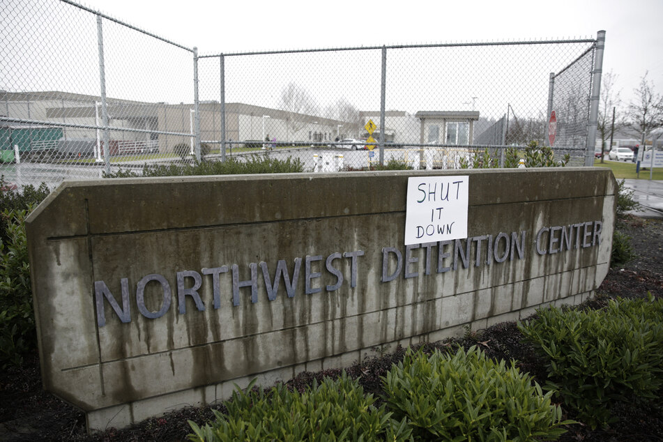 Rebecca Burke was detained at the Northwest Detention Center in Tacoma, Washington.