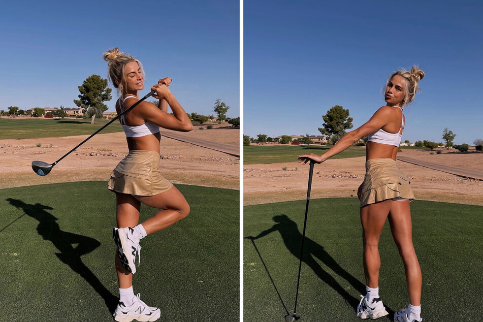 Hanna Cavinder is spicing up the game of golf in her latest Instagram post!