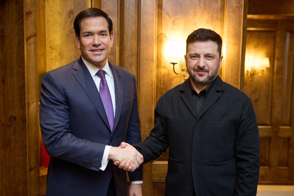 Marco Rubio (l.) has largely been seen as more supportive of Ukraine than other members of the Trump administration.