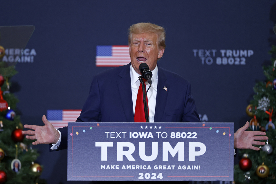 Bellows ruled in favor of taking Donald Trump (pictured) off of Maine's presidential ballot on Thursday, saying that the former president did not meet the constitutional requirements for holding high office.