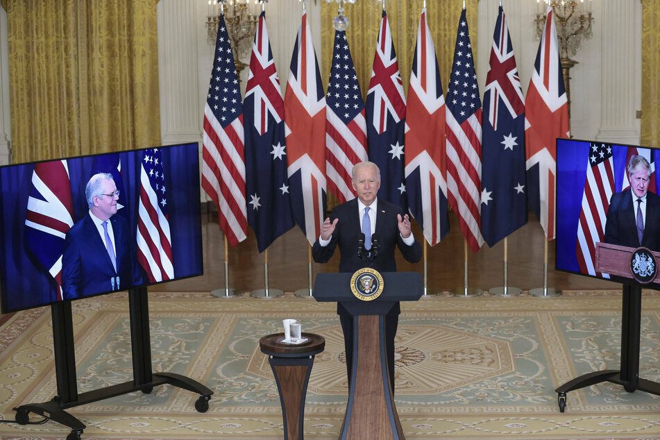 Biden announces new trilateral security partnership with Australia and Britain