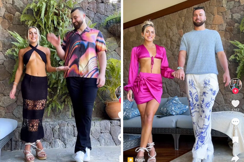 Haley Cavinder and NFL boo Jake Ferguson fuel fan frenzy with baecation fashion