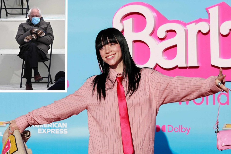 Billie Eilish's wrenching ballad What Was I Made For? could win big for Barbie at the 2024 Grammys, alongside a win for Senator Bernie Sanders (l.).