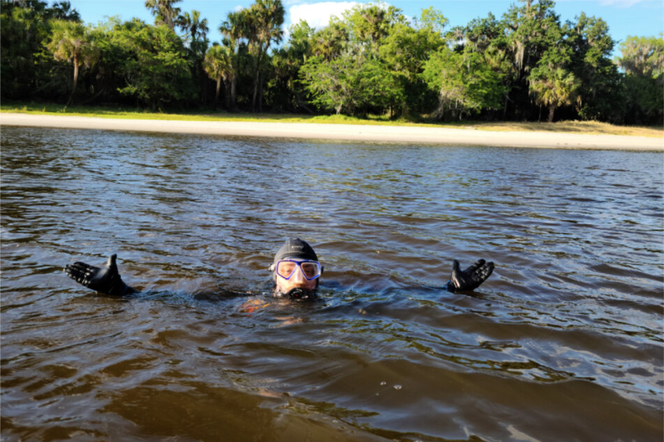 The divers risked meeting their fate with an alligator to make one of the rarest finds.