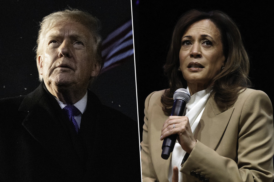 Trump refuses to apologize for racist post about Obamas as Harris slams "cover up"