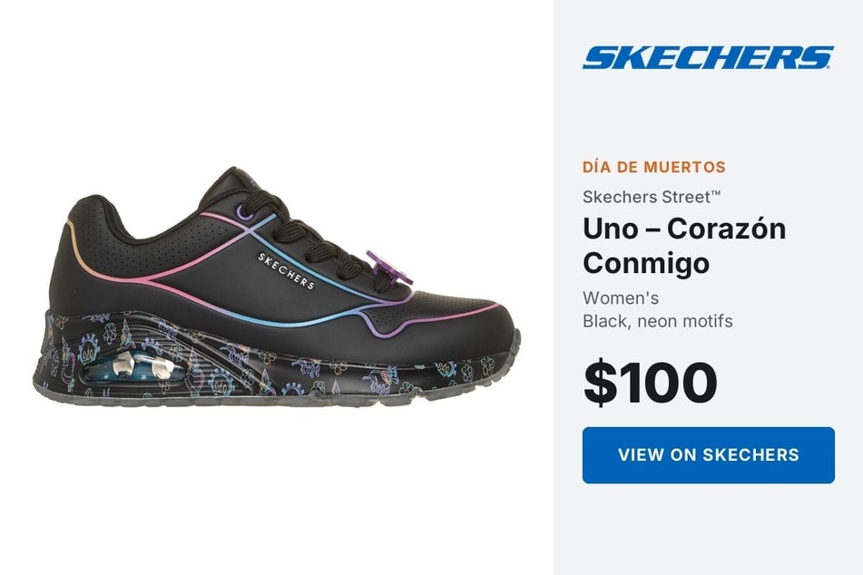 Skechers Street™ Uno – Corazón Conmigo in black for women