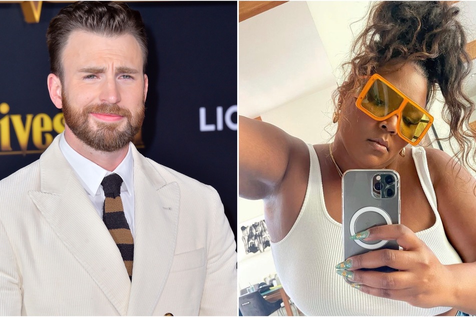 Lizzo and Chris Evans have a hilarious social media exchange about a secret pregnancy!
