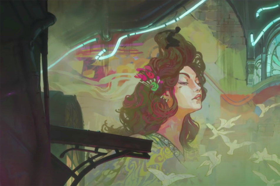 Beautiful 2D scenery and backdrops mix perfectly with 3D animation.