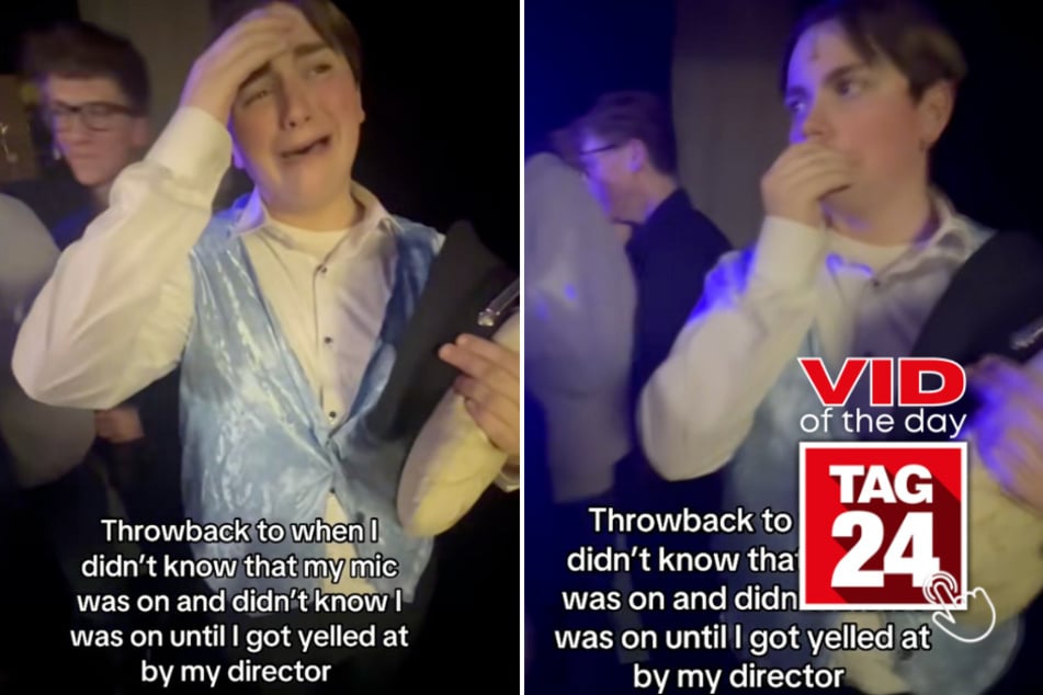 Viral Video of the Day for May 29, 2025: High school actor's mic mishap steals the show!