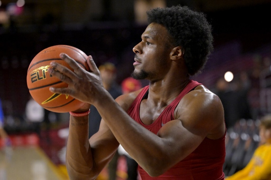 Bronny James is projected to go undrafted in the latest ESPN mock NBA Draft.