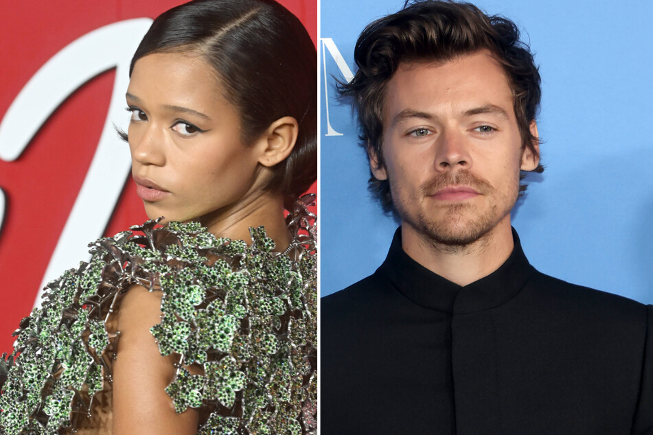 Harry Styles shows off suave new look on vacation with Taylor Russell