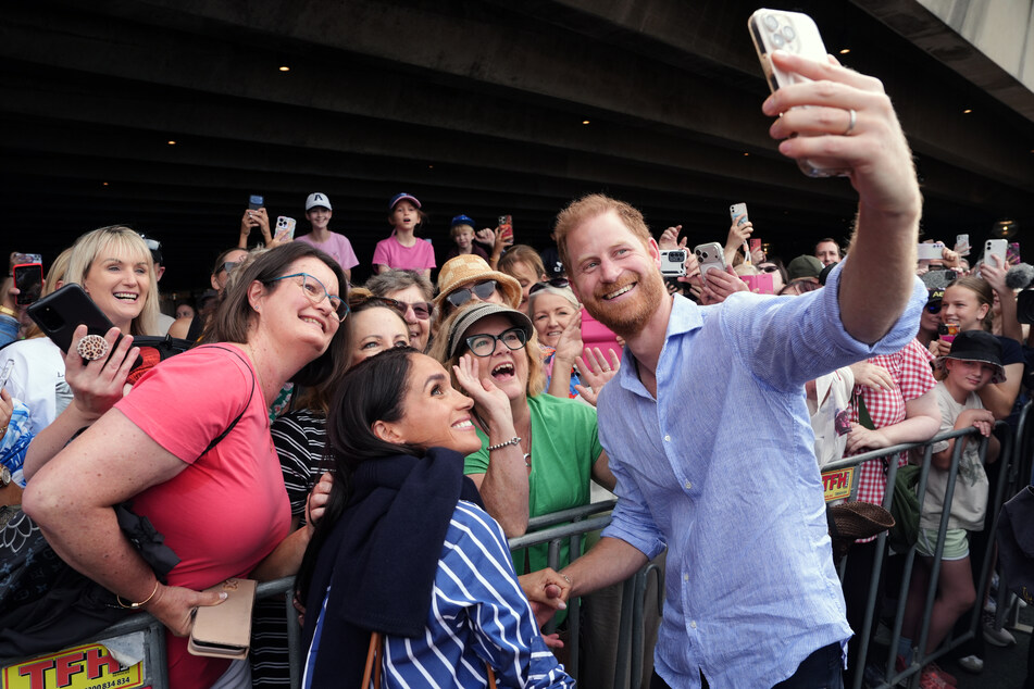 The Sussexes' dealings with the public are seen as a problem by the British royals.