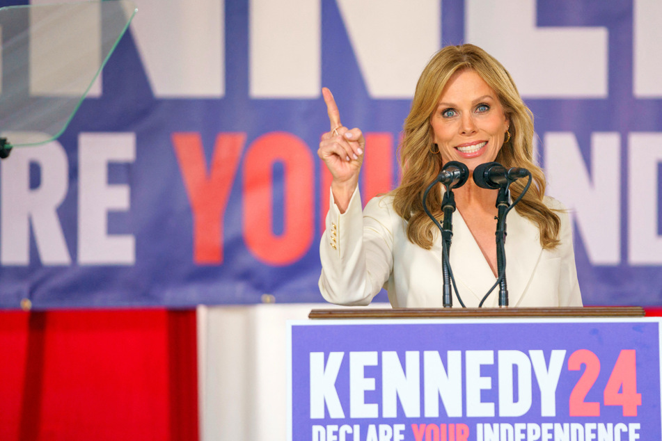 Cheryl Hines grilled on husband RFK Jr.'s leadership in contentious interview
