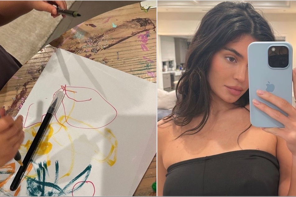 Kylie Jenner shares a peek of home life on Instagram