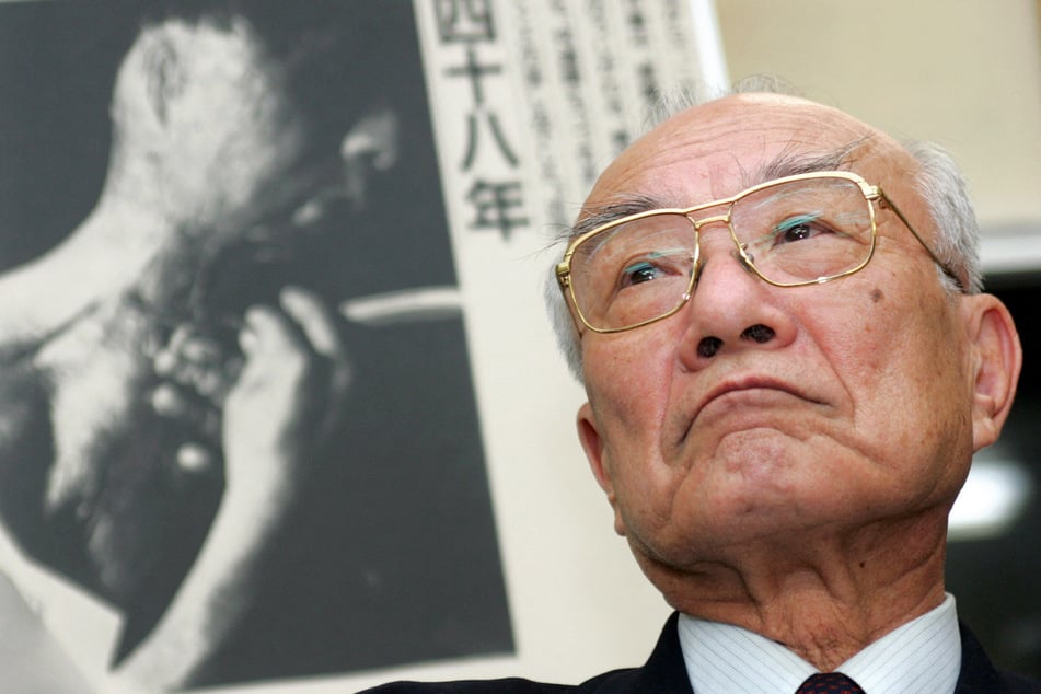 Terumi Tanaka, secretary-general of Nihon Hidankyo (Japan Confederation of A- and H-Bomb Sufferers Organizations), which had been nominated for Nobel Peace Prize.