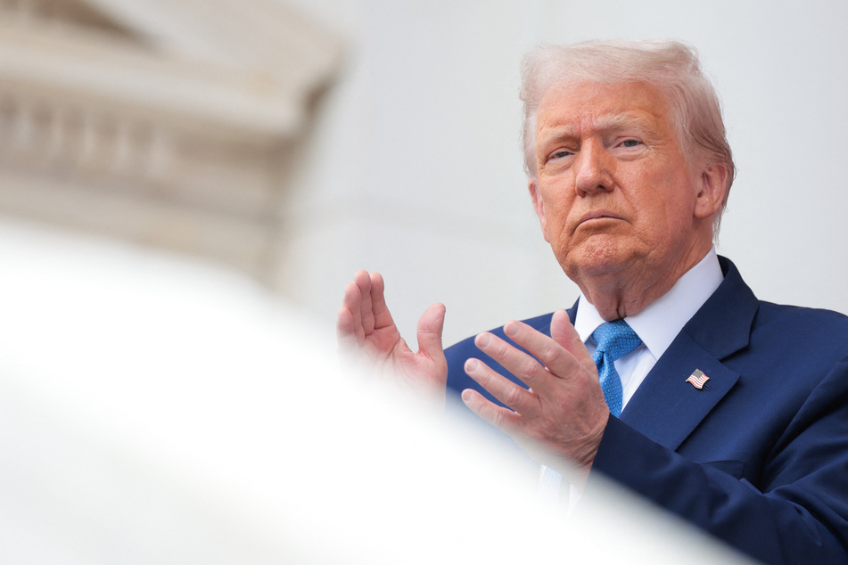 President Donald Trump's social media company announced Tuesday its plans to raise about $2.5 billion with an eye to creating a "bitcoin treasury".
