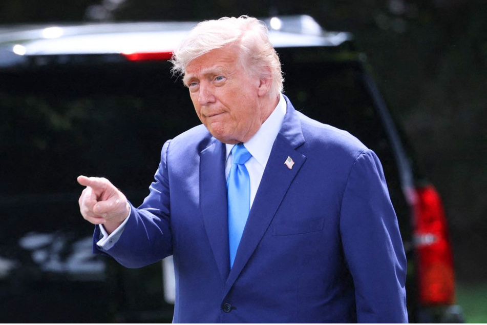 On Wednesday, President Donald Trump (pictured) fired US Attorney in Seattle Roger Rogoff within an hour of his being sworn into the role.