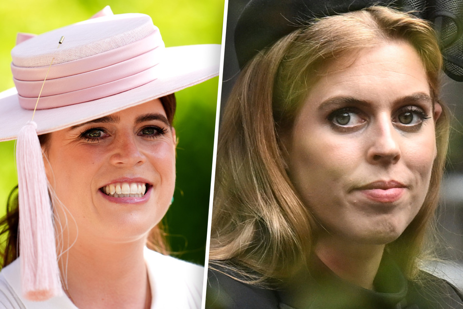Princess Eugenie (l.) and Princess Beatrice have been banned from royal events until further notice.