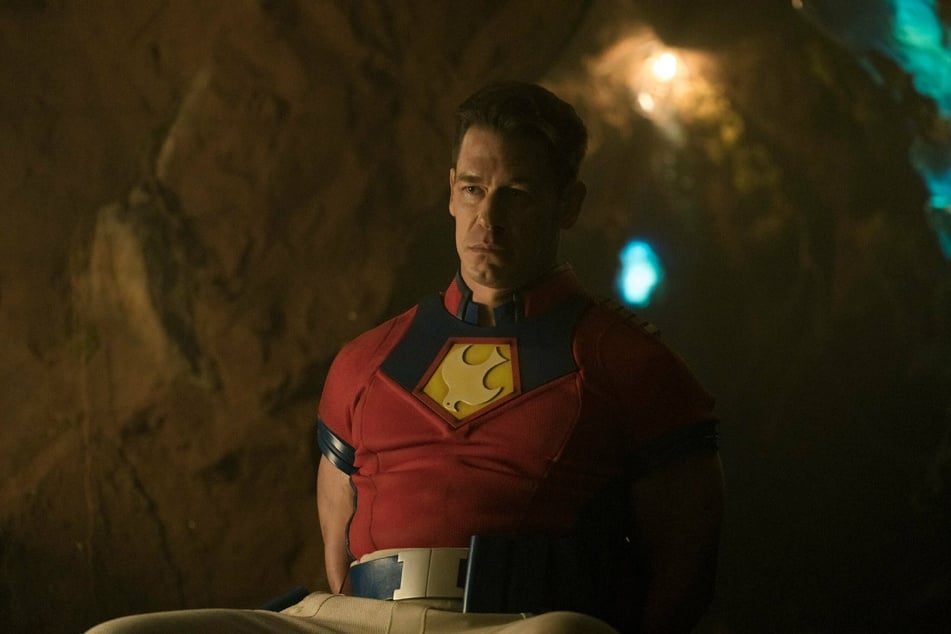 John Cena portrays the complicated anti-hero Christopher Smith/Peacemaker.