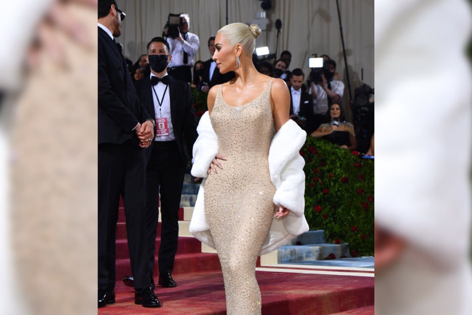 Kim Kardashian nearly didn't get to wear the iconic dress to the Met Gala.