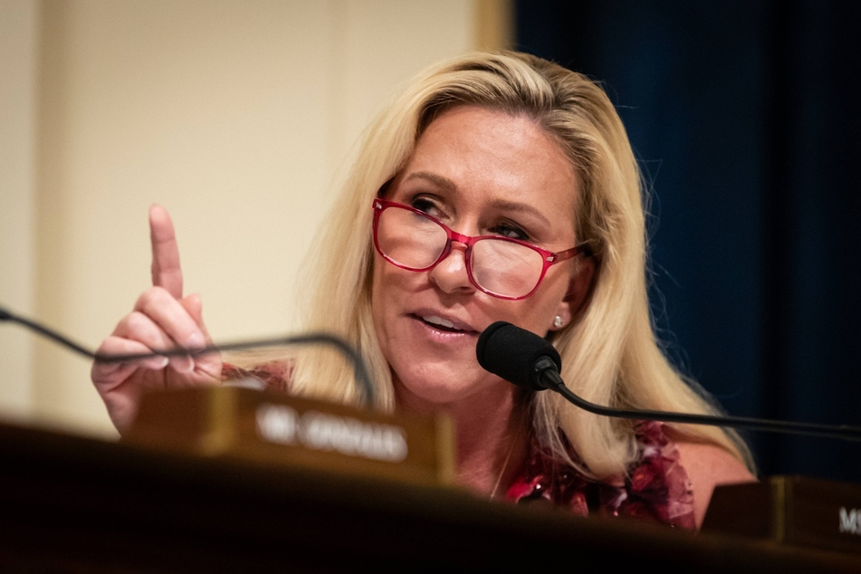 Georgia Congresswoman Marjorie Taylor Greene (pictured) had a heated interview over the weekend regarding her efforts to vacate House Speaker Mike Johnson.