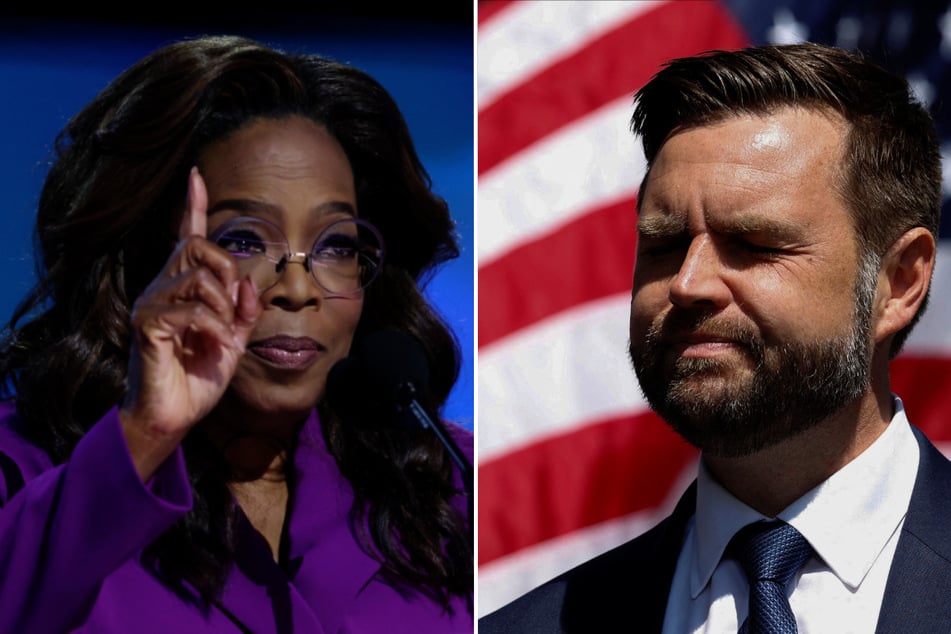 Oprah Winfrey took a not-so-subtle gig at Republican vice presidential candidate JD Vance's offensive "childless cat lady" remarks.