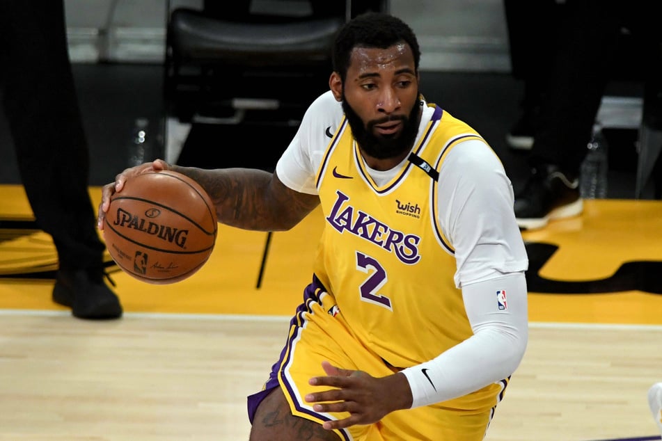 Andre Drummond (2) of the Los Angeles Lakers