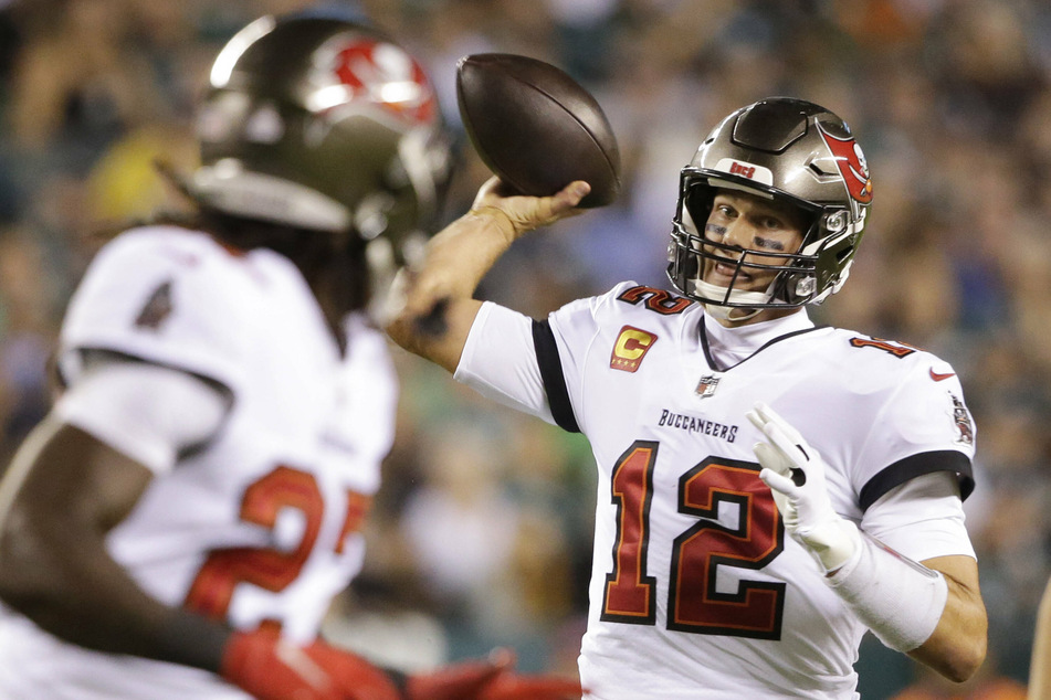 Brady threw for two touchdowns and a pick in Tampa's Thursday night win over Philadelphia.