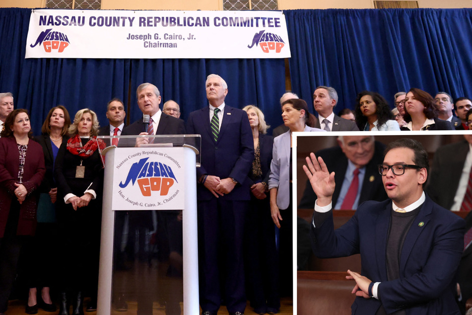 George Santos refuses to resign after demands from his own party and district