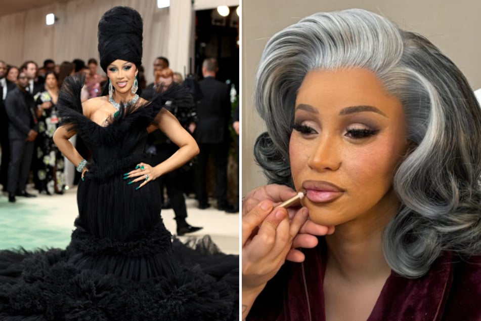 Cardi B reveals alternative Met Gala look – featuring 18 prosthetics!