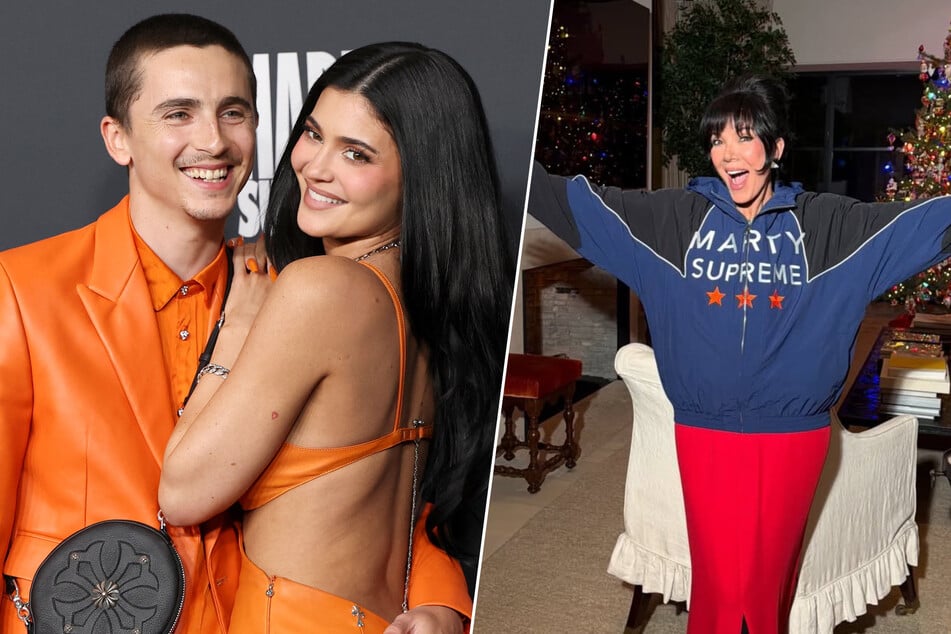 Timothée Chalamet praised by Kris Jenner as he joins family's Christmas tradition