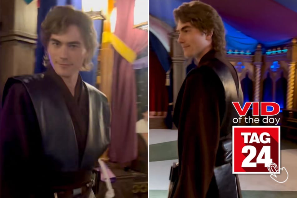 Viral Video of the Day for May 27, 2023: Disney fans feel the force with perfect Anakin Skywalker