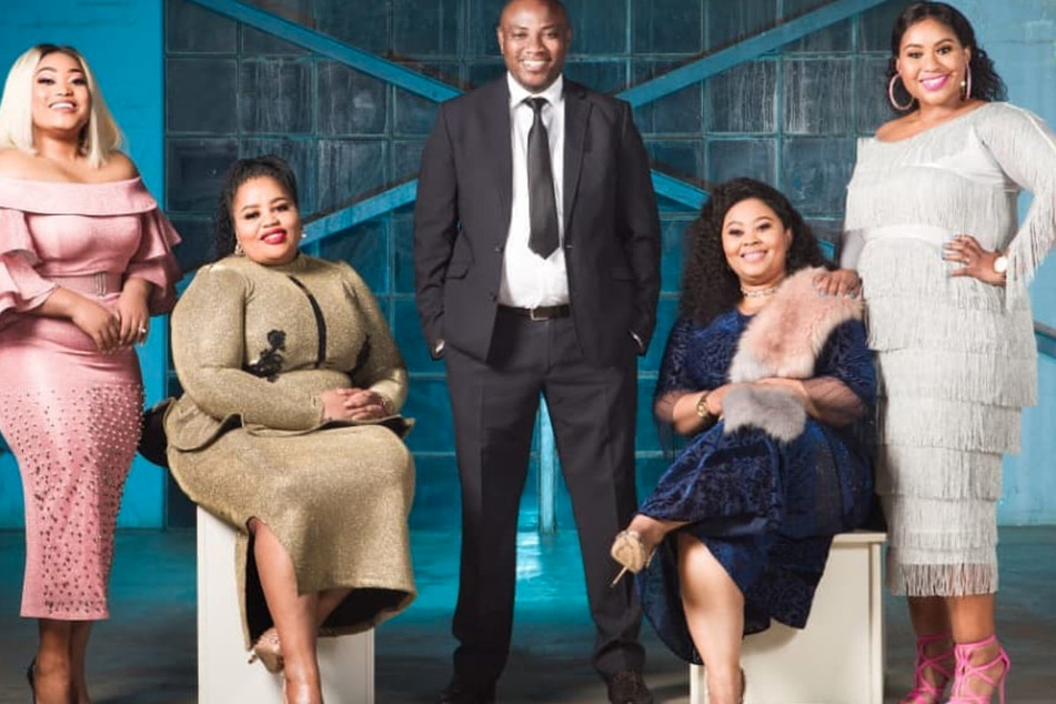 South African reality TV star Musa Mseleku (c.) has come out against polyandry despite having four wives himself.