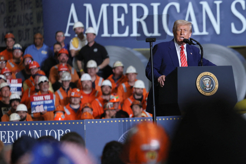 President Donald Trump announced a doubling of tariffs on steel and aluminum imports to the US, from 25% to 50%.