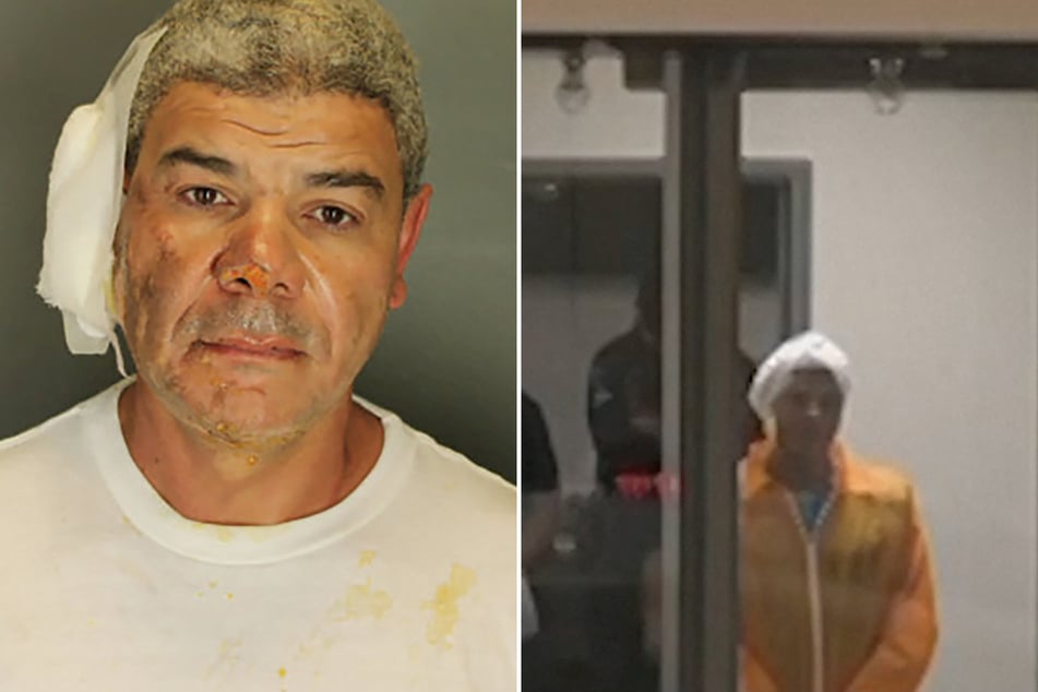 The family of Mohamed Sabry Soliman, the man suspected of attacking a Jewish protest march with Molotov cocktails, is being held by immigration officials.