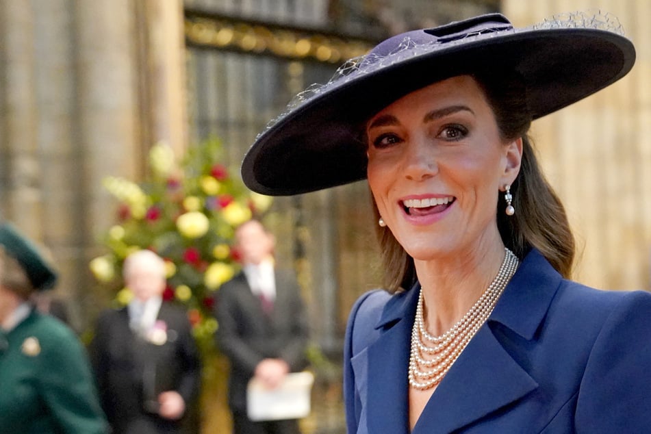Kate Middleton beams as royals step out for first family reunion since Andrew's arrest