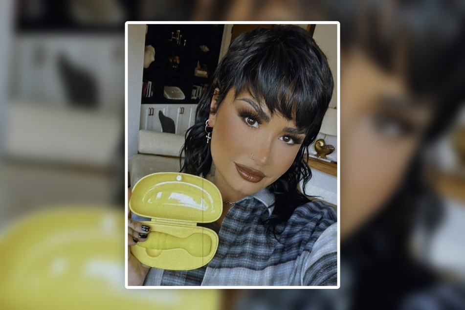 Demi Lovato surprised fans as she showed off her new sex toy.