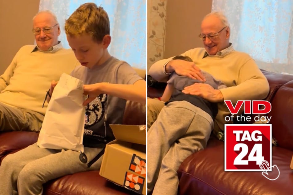 Viral Video of the Day for December 23, 2024: Grandpa wins Christmas with jaw-dropping gift!