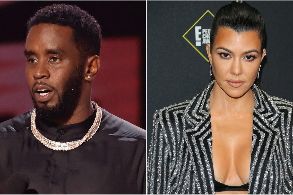Kourtney Kardashian says she was "socked in the face" at Diddy's party