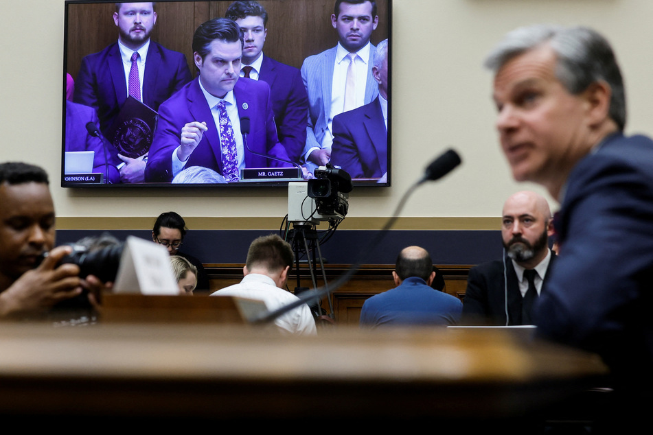 FBI Director Christopher Wray clashes with Republicans in fiery House hearing